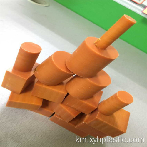 រាងមូល Phenolic Laminated Bakelite និងផ្នែក CNC